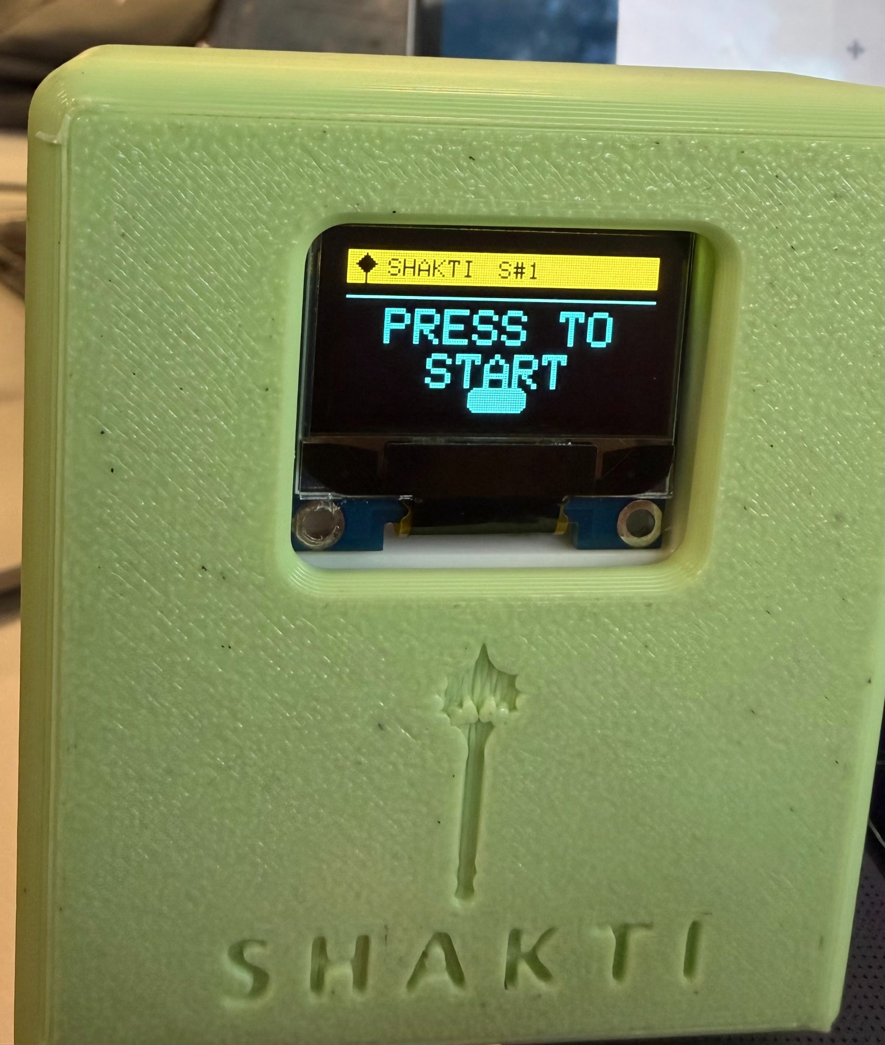 Completed Shakti hardware enclosure and display
